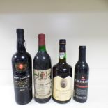 QUANTITY OF PORT AND POMEROL DATED 1970