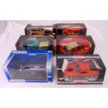 A quantity of large format 1:18 scale diecast to include Maisto 1948 Chevrolet Fleetmaster, Solido