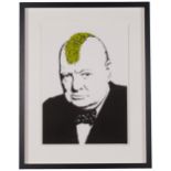 Banksy (born 1974), Turf War 2003, colour screen print, unsigned, no. 384/750, 49cm x 34cm,