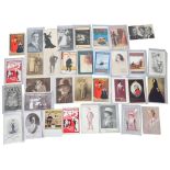 A collection of postcards (c 35), Theatre advertisements, early twentieth century, including one
