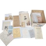 A rich trove of ephemera relating to women in the theatre from the Victorian erainto the mid-