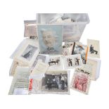 A gallimaufry of theatre ephemera, prints, programmes, and booklets to include: programmes for the