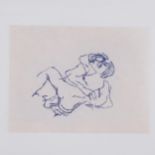 Tracey Emin (b.1963), "Away From It All", limited edition print nr 58/100 on wove paper, signed in
