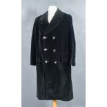 A Small Collection of Ladies Hermes Clothing, comprising - a navy linen blazer, size 44, a black