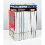 IAN FLEMING BOXED SET OF 10 PENGUIN PAPER BACKED JAMES BOND NOVELS; and JOHN GARDNER CORONET
