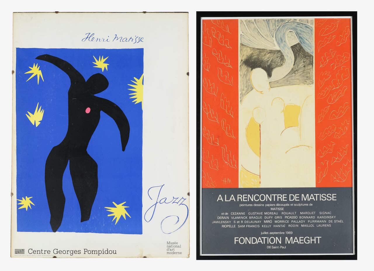Matisse exhibition posters 1969 & 1979 (2)