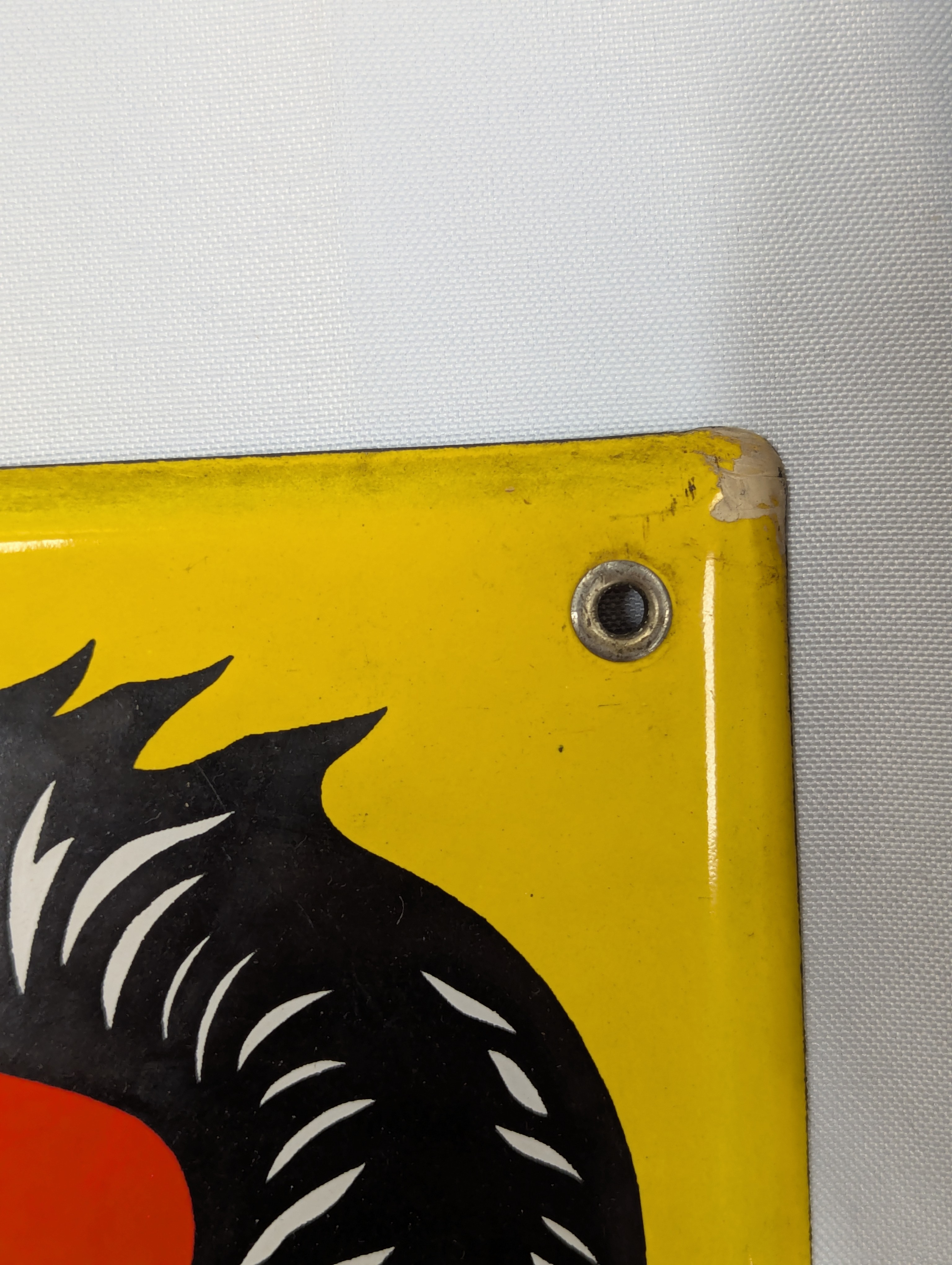 A French enamel Picardy sign - Image 6 of 7