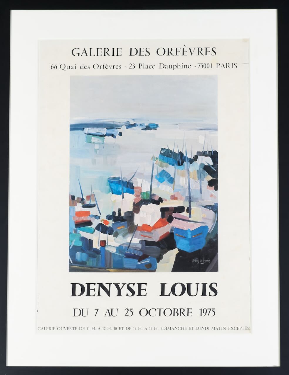 Exhibition posters: Galerie Paul Ambroise & P. Ambrogiani 1964 etc... (4) - Image 6 of 7