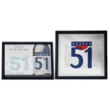 Two Pastis 51 advertising mirrors
