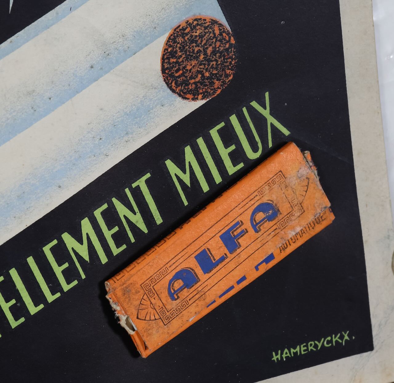 Vintage posters and prints: wine & cigarettes (4) - Image 6 of 6