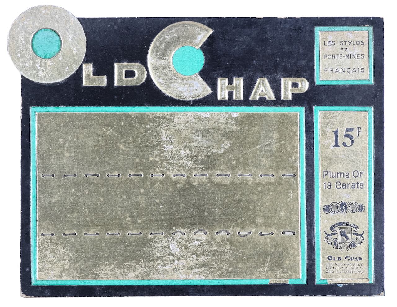 Six French fountain pen displays and advertisements, with another, early/mid 20th century (7) - Image 5 of 7