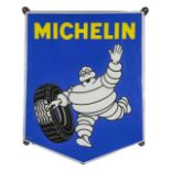 A large Michelin enamel advertising sign, circa 1960's