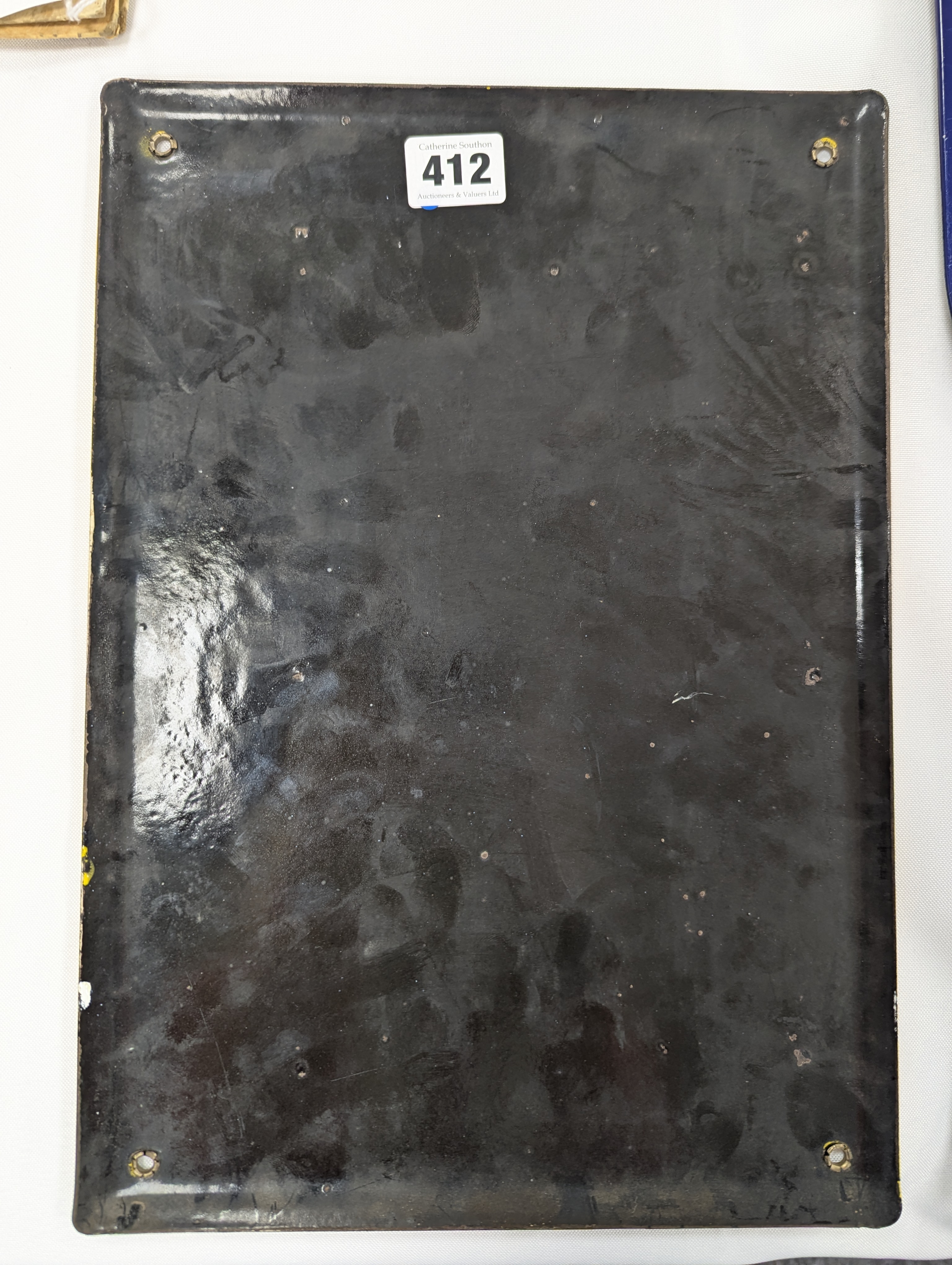 A French enamel Picardy sign - Image 2 of 7