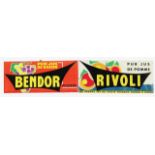 Rivoli & Bendor advertising signs (2)