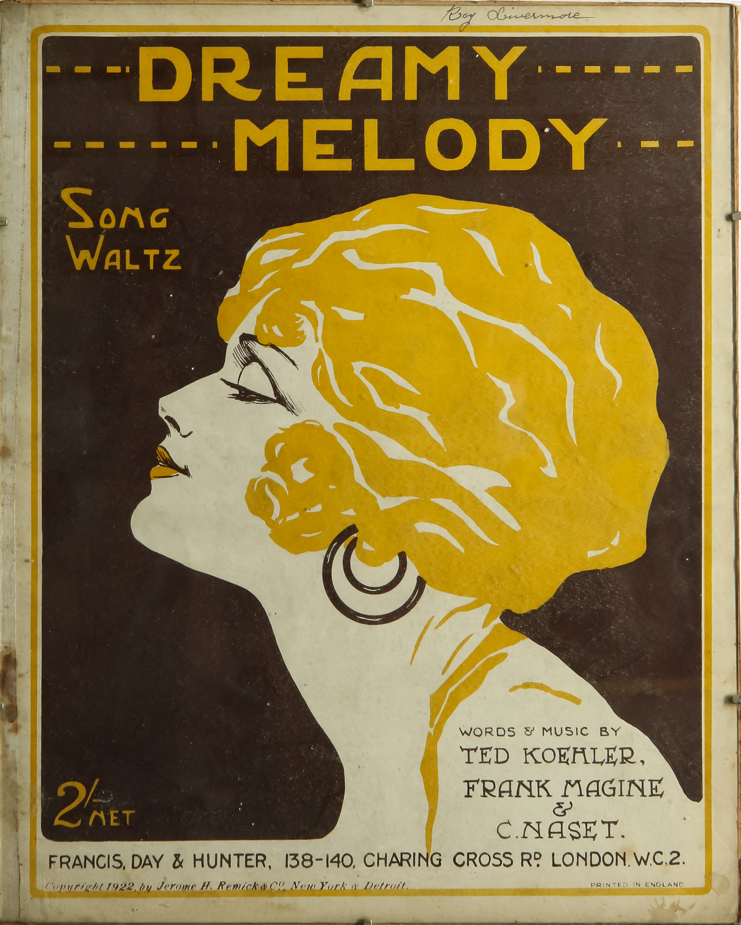 A collection of mostly French sheet music covers, 1920's-1940's - Image 5 of 8
