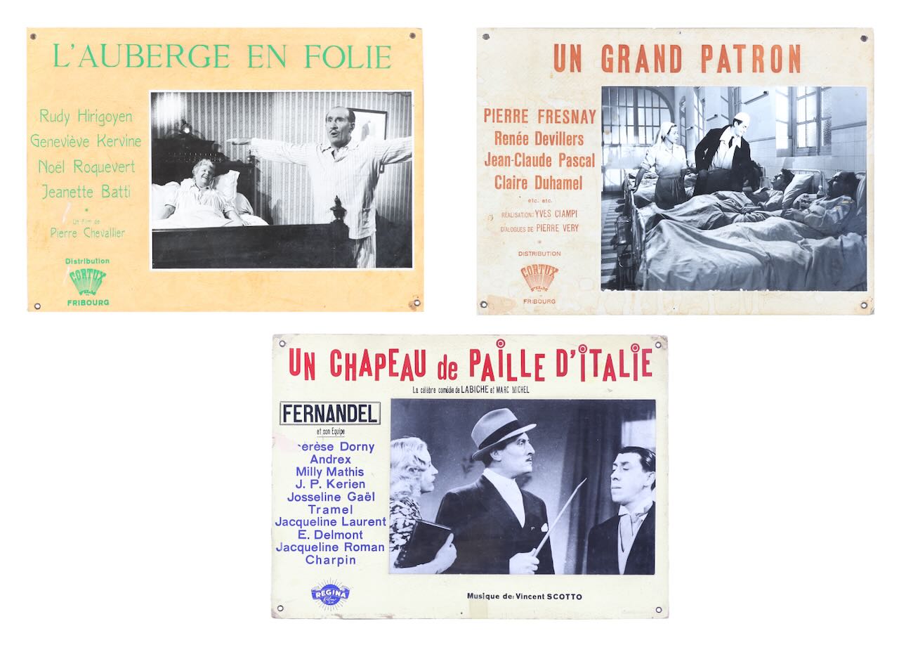 French cinema related items (6)