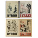 1930s Byrrh wine advertising illustrations (6)