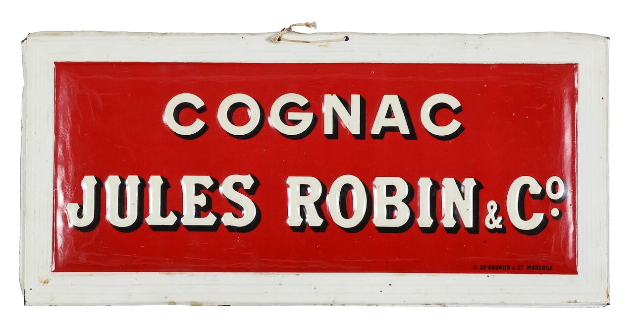 Vintage Pernod, Cognac & Saucissons signs (3) - Image 3 of 4
