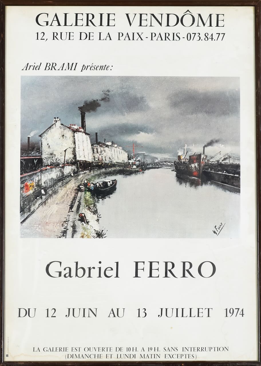 Exhibition posters: Galerie Paul Ambroise & P. Ambrogiani 1964 etc... (4) - Image 7 of 7