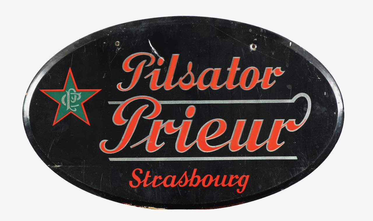 A collection of six French beer advertisements, with two others (8) - Image 4 of 7