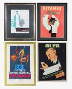 Vintage posters and prints: wine & cigarettes (4)