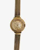 A Longines ladies manual wind wristwatch