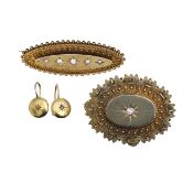 A collection of Victorian jewellery