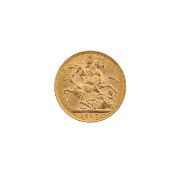 An Edward VII 1907 gold full sovereign