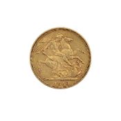A Victorian 1893 gold full sovereign