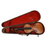 An A. Grobitz Warsaw full size violin