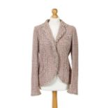 A Chanel rose boucle blazer