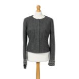 A Chanel 'La Petite Veste Noire' herringbone jacket