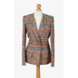 A Chanel 'Fantasy Tweed' multi-coloured jacket,