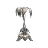 A Thomas Bradbury & Sons silver plated centrepiece