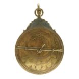A late 19th/early 20th century brass Persian astrolabe
