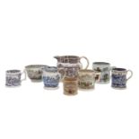 Railway Interest: a collection of commemorative transfer decorated pottery