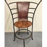 Attributed to Jacques Adnet (French Brutalist Designer) Or Possibly Spanish Revival - 1950's/60's