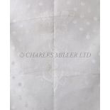 A RARE SET OF COMMEMORATIVE NAPKINS, 1806