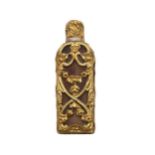 An 18th century agate scent bottle,