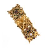 A Victorian Gothic revival bracelet,