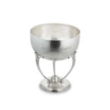 A large late nineteenth century Scottish silver trophy,