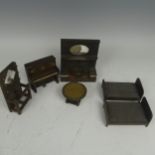A large collection of British Pit-A-Pat Series dolls house Furniture and Interiors, to include;