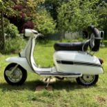 1979 SIL Lambretta 150cc Scooter, white, reg. BTT183T, no V5. This scooter presents well but would