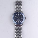 An Omega Seamaster Professional Chronometer 300m/1000ft stainless steel gentleman's Wristwatch,