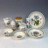 A Extensive Portmeirion 'Botanic Garden' Dinner Service, to include eleven Dinner Plates, twelve