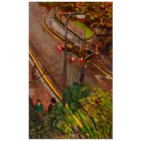 § Carel Weight C.H. C.B.E. R.A. (British, 1908-1997) Roadworks (Wandsworth)