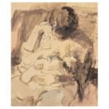 § Ruskin Spear C.B.E. R.A. (British, 1911-1990) Mary feeding Roger