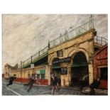 § Carel Weight C.H. C.B.E. R.A. (British, 1908-1997) Cops and Robbers