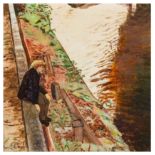 § Carel Weight C.H. C.B.E. R.A. (British, 1908-1997) A Poet