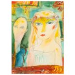 § John Bellany C.B.E. R.A. (British, 1942-2013) The Man and The Maiden